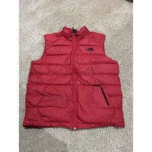 The North Face Men's Aconcagua 2 550 Down Puffer Vest Red XXL